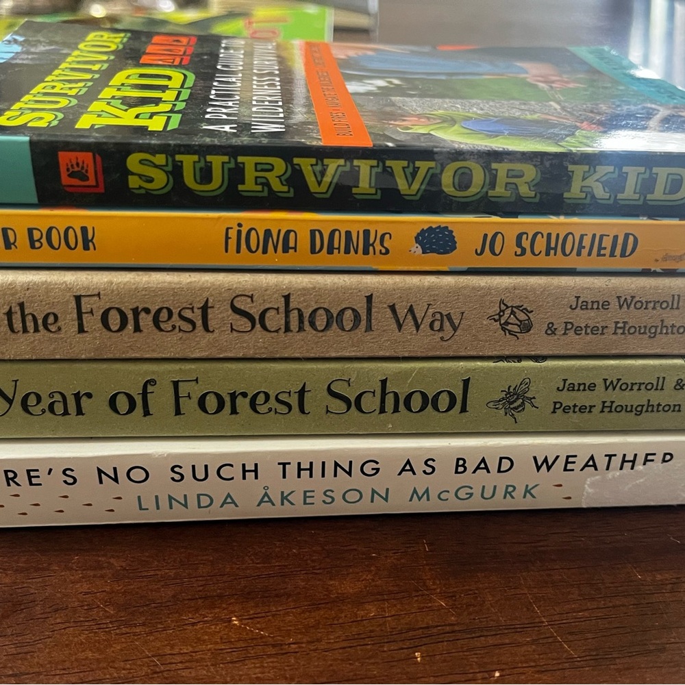 Set of 5 Nature & Survival Books for Kids